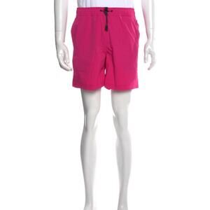 Belstaff Tiller Drawstring Waist‎ Swim Shorts in Fuchsia Size Medium New Sample